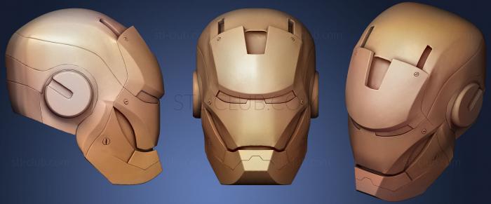 3D мадэль Шлем Железного Человека (STL)